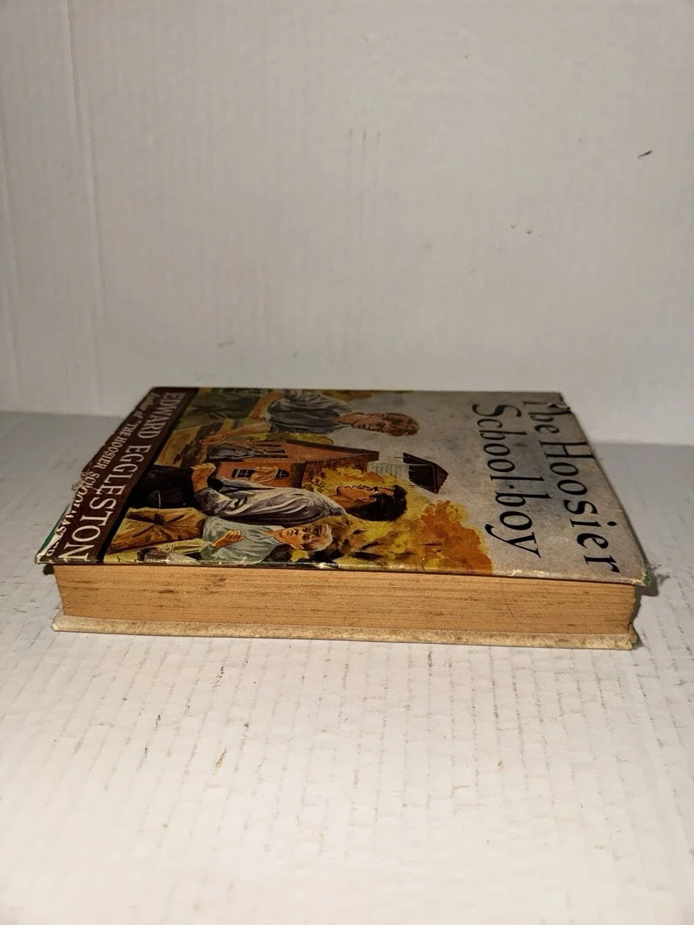 Vintage The Hoosier School-Boy Edward Eggleston Grosset Dunlap Hardcover DJ